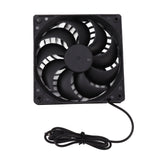12W 12V Solar Panel Powered Fan Efficient Energy Conversion Solar Panel Dual Fan Kit In Australia - Darrahopens