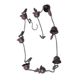 Rain Chain Outdoor Mobile Birds Cup Rain Chain Decorative Replacement for Gutters Downspouts In Australia - Darrahopens