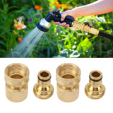 2PCS Water Hose Quick Connector Brass 3/4 Inch Male and Female Garden Hose Fitting Adapter for Repair In Australia - Darrahopens