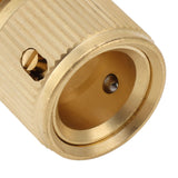 2PCS Water Hose Quick Connector Brass 3/4 Inch Male and Female Garden Hose Fitting Adapter for Repair In Australia - Darrahopens
