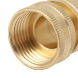 2PCS Water Hose Quick Connector Brass 3/4 Inch Male and Female Garden Hose Fitting Adapter for Repair In Australia - Darrahopens
