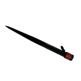 100pcs Drip Emitters 360 Degree Adjustable Water Flow Drippers Sprayer for Patio Lawn Bed Watering System 13cm / 5.1in Red