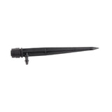 100pcs Drip Emitters 360 Degree Adjustable Water Flow Drippers Sprayer for Patio Lawn Bed Watering System 13cm / 5.1in Black