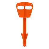 Butt Out Tool Plastic Hunters Butt Out Tool for Deer Large Livestock Anal Cleaning Orange In Australia - Darrahopens