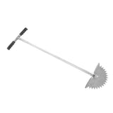 Manual Lawn Edger with Saw Tooth Blade Half Moon Edger Lawn Tool with T Grip Handle for Cleaning Edges Along Sidewalks In Australia - Darrahopens