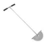 Manual Lawn Edger with Saw Tooth Blade Half Moon Edger Lawn Tool with T Grip Handle for Cleaning Edges Along Sidewalks In Australia - Darrahopens