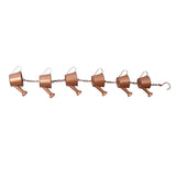 Kettle Rain Chain Elegant Stable Metal Hanging Kettle Rain Chain for Garden Artwork Decoration