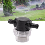 Water Pump Strainer ABS G1/4 Pump Twist On Strainer Irrigation Pipeline Filter for RV Marine Boat Lawn