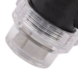 Water Pump Strainer ABS G1/4 Pump Twist On Strainer Irrigation Pipeline Filter for RV Marine Boat Lawn