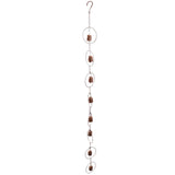Hanging Rain Chime Metal Beautiful Sound Decorative Bell Shaped Rain Chain for Gutter Drainage In Australia - Darrahopens