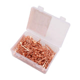 250Pcs Horseshoe Nails Copper Plated Rustproof Equestrian Riding Equipment Pet Supplies 45mm E3 In Australia - Darrahopens
