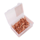250Pcs Horseshoe Nails Copper Plated Rustproof Equestrian Riding Equipment Pet Supplies 47.5mm E4 In Australia - Darrahopens