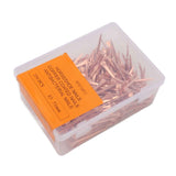 250Pcs Horseshoe Nails Copper Plated Rustproof Equestrian Riding Equipment Pet Supplies 51mm E5 In Australia - Darrahopens