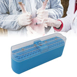 Needle Box Needle Container Syringe Box ABS Material Large Capacity Needle Cartridge Box for Breeding In Australia - Darrahopens