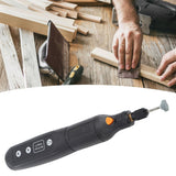 5 Speed 3.7V Mini Cordless Rotary Tool Mini Electric Grinder Set with Accessories USB Plug