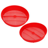 Plastic Blueberry Sieve Washing Sieve Fruit and Vegetable Washing Basket Drain Basket for Kitchen