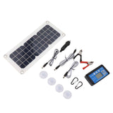 Solar Panel Kit 30W Solar Panel 18V 5V USB Dual Output 12V 24V Controller Set for Outdoor Camping Vehicles In Australia - Darrahopens