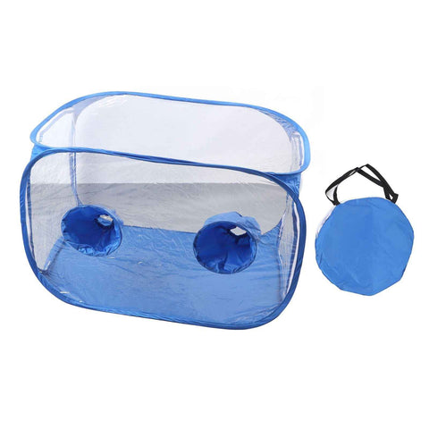 Mushroom Grow Tent Still Air Box Portable Foldable PVC 2 Arm Ports Mushroom Grow Container for Study Research In Australia - Darrahopens