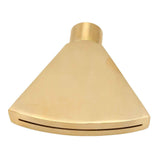 Fan Shaped Fountain Nozzle G1 Inch Brass Flat Head Spray Nozzle Fountain Sprinkler Head for Garden Pool Pond Landscaping In Australia - Darrahopens