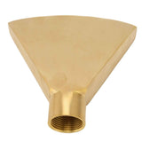 Fan Shaped Fountain Nozzle G1 Inch Brass Flat Head Spray Nozzle Fountain Sprinkler Head for Garden Pool Pond Landscaping In Australia - Darrahopens