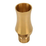 Pond Sprinkler Water Fountain Nozzle Copper Ice Tower Cascade Cedar Spray Head for Garden Pond G1/2in Male Thread 7.1cm