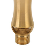 Pond Sprinkler Water Fountain Nozzle Copper Ice Tower Cascade Cedar Spray Head for Garden Pond G1/2in Male Thread 7.1cm