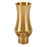 Pond Sprinkler Water Fountain Nozzle Copper Ice Tower Cascade Cedar Spray Head for Garden Pond G1/2 G3/4 Universal 9.5cm In Australia - Darrahopens