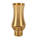 Pond Sprinkler Water Fountain Nozzle Copper Ice Tower Cascade Cedar Spray Head for Garden Pond G1/2 G3/4 Universal 9.5cm In Australia - Darrahopens