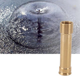 Brass Fountain Nozzle Morning Glory Trumpet Flower Fountain Nozzle for Garden Pond Amusement Park Museum Library G3/4 Inch Working Pressure 5‑8kpa