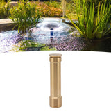 Brass Fountain Nozzle Morning Glory Trumpet Flower Fountain Nozzle for Garden Pond Amusement Park Museum Library G3/4 Inch Working Pressure 5‑8kpa