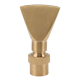 Fan Shaped Fountain Nozzle Copper Adjustable Uniform Water Spray Fan Shaped Fountain Spray Head for Park G1in In Australia - Darrahopens