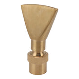 Fan Shaped Fountain Nozzle Copper Adjustable Uniform Water Spray Fan Shaped Fountain Spray Head for Park G1in In Australia - Darrahopens