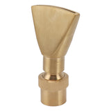 Fan Shaped Fountain Nozzle Copper Adjustable Uniform Water Spray Fan Shaped Fountain Spray Head for Park G1in In Australia - Darrahopens