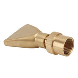 Fan Shaped Fountain Nozzle Copper Adjustable Uniform Water Spray Fan Shaped Fountain Spray Head for Park G1in In Australia - Darrahopens