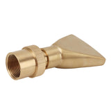Fan Shaped Fountain Nozzle Copper Adjustable Uniform Water Spray Fan Shaped Fountain Spray Head for Park G1in In Australia - Darrahopens