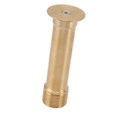 Adjustable Mushroom Fountain Nozzle with Dynamic Landscape Effects Fountain Sprinkler Nozzle Water Spray for Garden Pond Amusement Park G3/4in 10.4CM