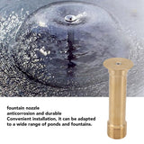 Adjustable Mushroom Fountain Nozzle with Dynamic Landscape Effects Fountain Sprinkler Nozzle Water Spray for Garden Pond Amusement Park G3/4in 10.4CM