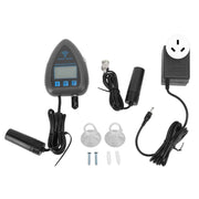 PH Temperature Water Quality Meter Mini Continuous 5 in 1 PH EC SALT SG TEMP Monitor Wireless WiFi Online Water Quality Monitor for Tuya AU Plug 230V In Australia - Darrahopens