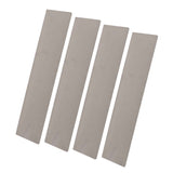 4 Pack Rainwater Valley Gutter Aluminium Rainwater Diverter Splashing Guard with 32 Screws for Roof In Australia - Darrahopens