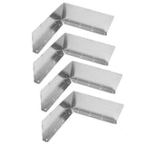 4pcs Gutter Valley Splash Guards Aluminum Rain Gutter Valley Roofing Gutter Guards Or House Shingle Roofs Corner In Australia - Darrahopens
