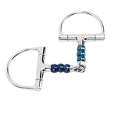 Horse Bit Stainless Steel 125mm Anti Biting Horse Mouth D Ring Snaffle Bit for Horse Farm In Australia - Darrahopens