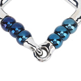 Horse Bit Stainless Steel 125mm Anti Biting Horse Mouth D Ring Snaffle Bit for Horse Farm