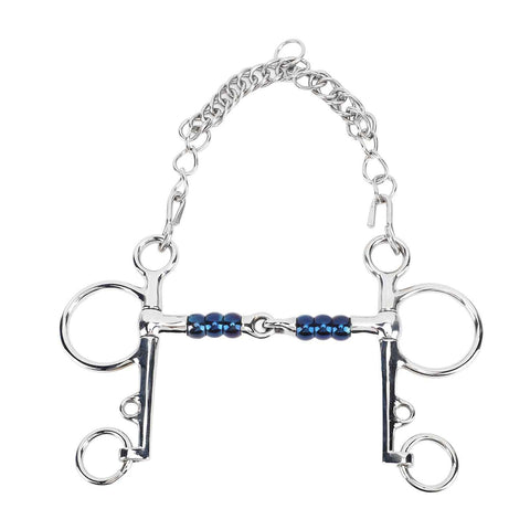 Horse Mouth Bit 125mm Stainless Steel Horse Snaffle Bit for Training Equestrian Equipment Racing Accessory In Australia - Darrahopens