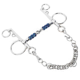 Horse Mouth Bit 125mm Stainless Steel Horse Snaffle Bit for Training Equestrian Equipment Racing Accessory In Australia - Darrahopens