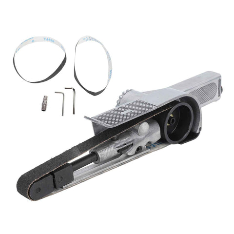 Pneumatic Belt Sander Adjustable Speed Smooth Grinding Angle Grinder Pneumatic Tool for Furniture Wood Industry In Australia - Darrahopens