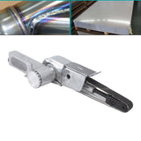 Pneumatic Belt Sander Adjustable Speed Smooth Grinding Angle Grinder Pneumatic Tool for Furniture Wood Industry