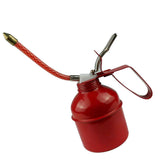 Manual Oiler Can Iron Red Lever Style Lubrication Oiling Can Flexible Hose Oil Can Pump 270ml In Australia - Darrahopens