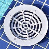Round Main Drain Cover 203mm Durable ABS Floor Drain Cover for Swimming Pool Waterpark