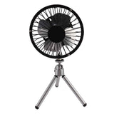 20W Solar Panel Fan Portable Solar Panel Powered USB Fan with Bracket for Camping Fishing Travel