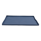 Grill Mat Silicone Blackstone Griddle Top Cover Anti Sticky Grill Protective Cover Mat 22inch Dark Blue